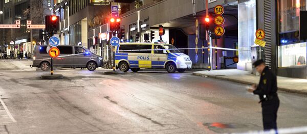 Explosão em shopping center de Estocolmo - Sputnik Brasil