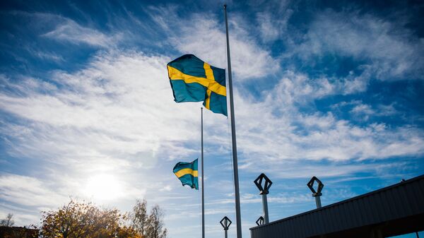 Bandeira da Suécia - Sputnik Brasil