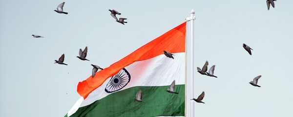 Bandeira nacional da Índia - Sputnik Brasil
