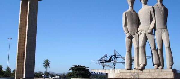 Monumento aos Pracinhas Rio de Janeiro - Sputnik Brasil