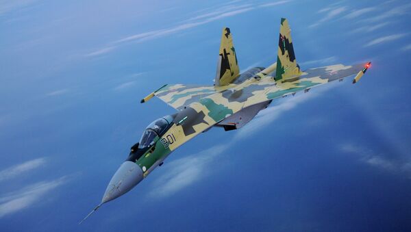 Caça polivalente russo Su-35S - Sputnik Brasil