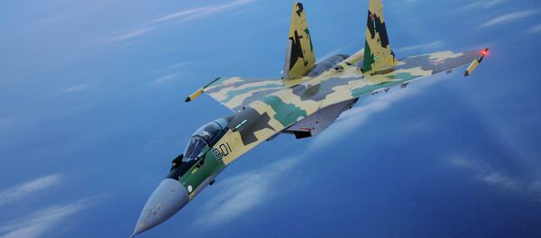 Caça polivalente russo Su-35S - Sputnik Brasil