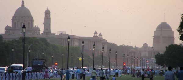Vista do parque em Nova Delhi, Índia - Sputnik Brasil