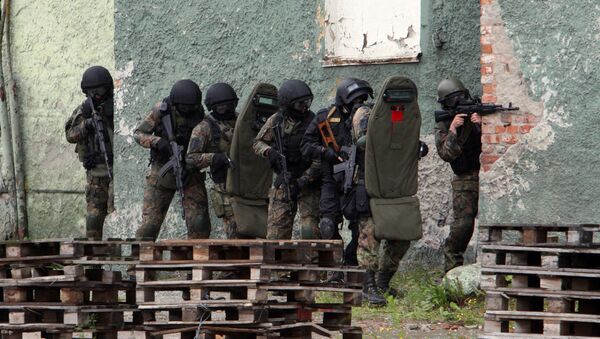 Exércicios antiterroristas do FSB, Rússia - Sputnik Brasil