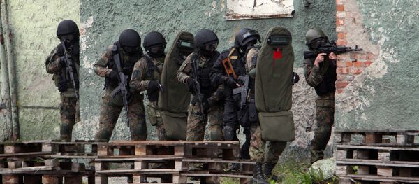 Exércicios antiterroristas do FSB, Rússia - Sputnik Brasil
