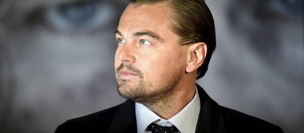 Ator Leonardo DiCaprio chega para a estreia britânica de The Revenant, em Londres, Grã-Bretanha 14 de janeiro de 2016 - Sputnik Brasil