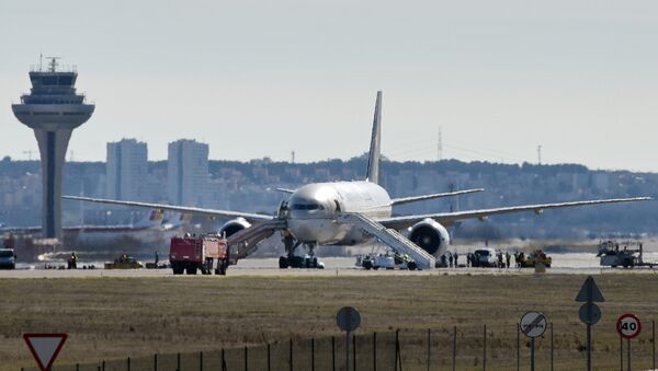 Avião da Saudi Arabian Airlines - Sputnik Brasil