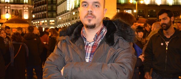 Héctor Arroyo e Sergio B., dois dos oito detidos por combater em Donbass - Sputnik Brasil