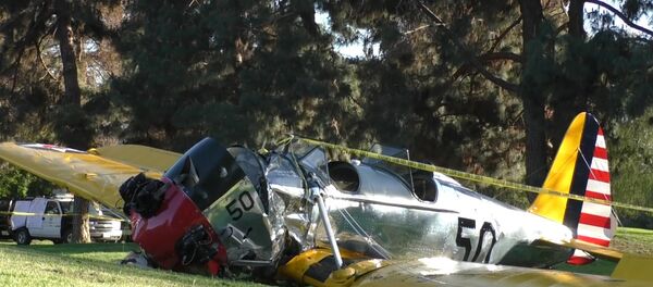 Avião de Harrison Ford cai em Los Angeles - Sputnik Brasil
