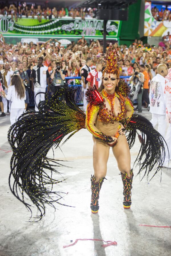 Desfile do Salgueiro no Carnaval 2015 - Sputnik Brasil