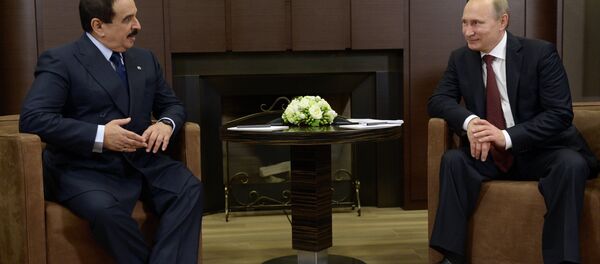 Vladimir Putin meets with King of Bahrain Hamad bin Isa Al Khalifa - Sputnik Brasil