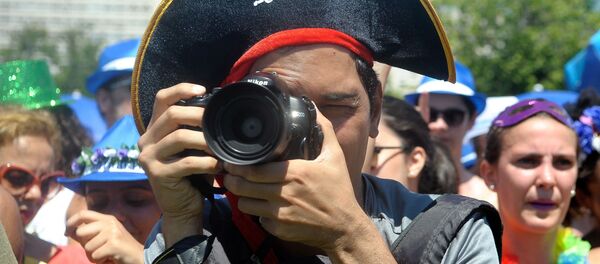 Bloco do Sargento Pimenta no Aterro do Flamengo - Sputnik Brasil