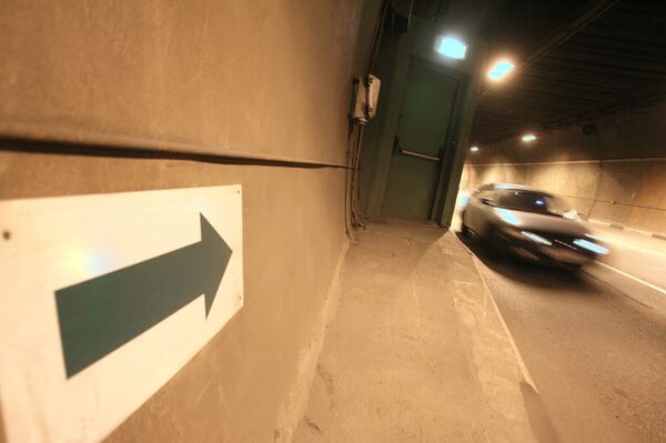 Túnel de Lefortovo, em Moscou - Sputnik Brasil