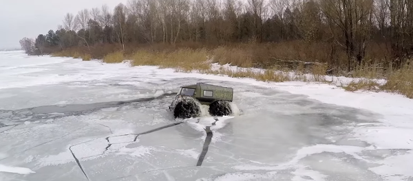 SHERP – incrível off-road anfíbio russo - Sputnik Brasil