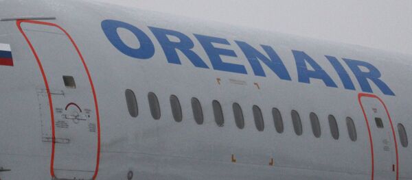 Avião da companhia aérea russa Orenair Avião da companhia aérea russa Orenair - Sputnik Brasil