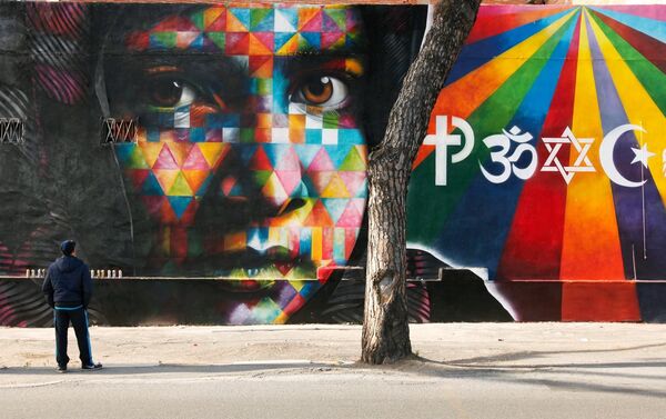 Malala Yousafzai, por Eduardo Kobra, Roma, Itália - Sputnik Brasil