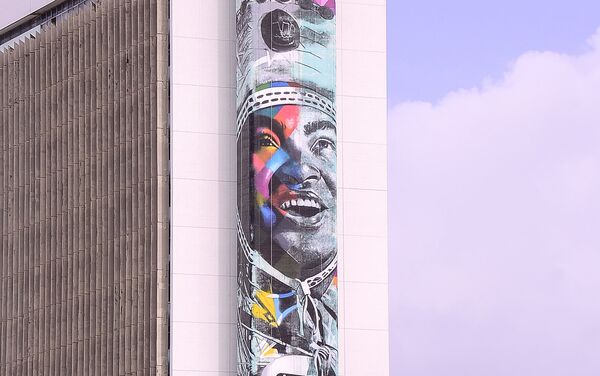 Luiz Gonzaga, por Eduardo Kobra, Recife, Brasil - Sputnik Brasil