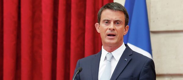 Manuel Valls, primeiro-ministro da França - Sputnik Brasil