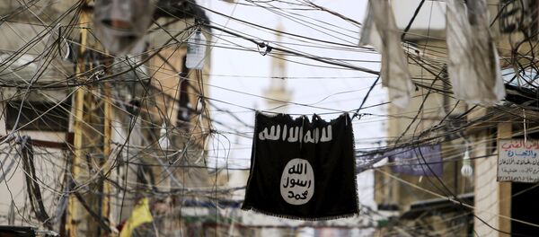 Bandeira do grupo terrorista Daesh (Estado Islâmico) - Sputnik Brasil