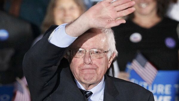 Bernie Sanders, candidato democrata à presidência dos EUA (foto de arquivo) - Sputnik Brasil