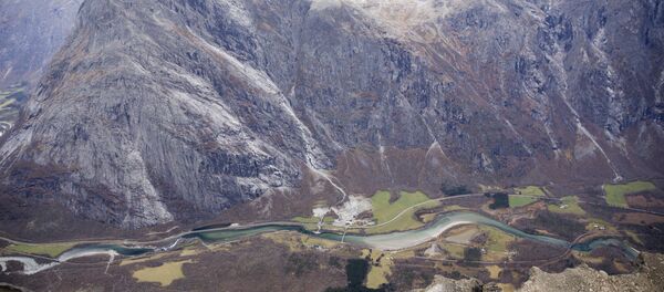 Montanha Mannen na vila de Rauma, Noruega - Sputnik Brasil