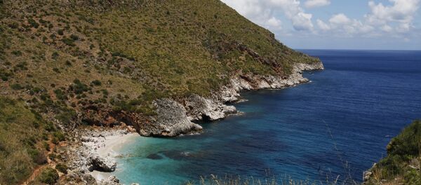 Costa da ilha de Sicília, Itália Costa da ilha de Sicília, Itália - Sputnik Brasil