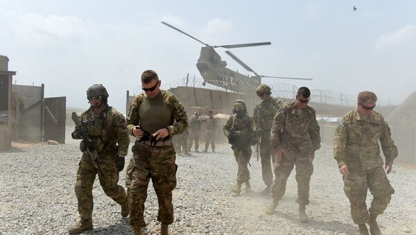 Soldados norte-americanos no Afeganistão - Sputnik Brasil