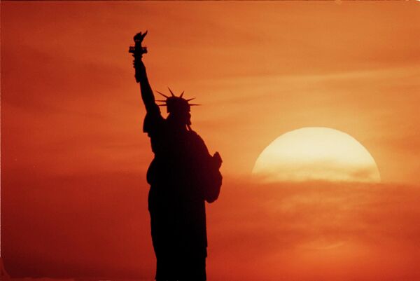Estátua da Liberdade, em Nova York - Sputnik Brasil