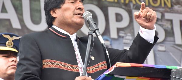 Presidente boliviano Evo Morales - Sputnik Brasil