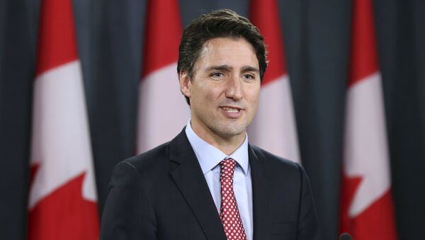 Primeiro-ministro do Canadá, Justin Trudeau - Sputnik Brasil