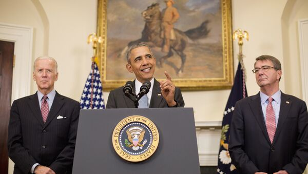 Presidente dos EUA, Barack Obama, anuncia plano para fechar prisão de Guantánamo - Sputnik Brasil