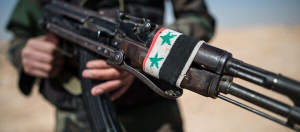 Soldado do exército sírio (foto de arquivo) - Sputnik Brasil
