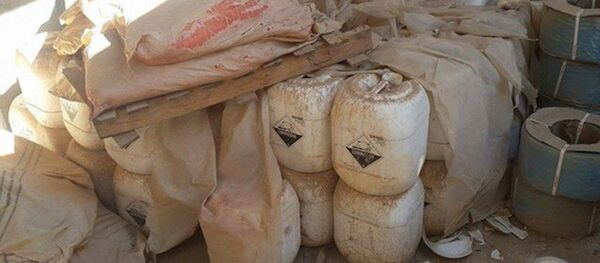 Armazéns de armas químicas do Daesh descoberto em Ramadi, no Iraque - Sputnik Brasil