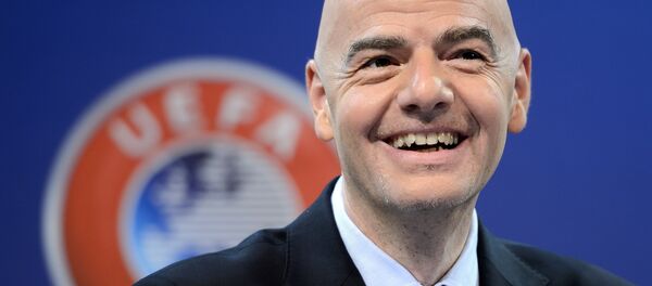 Gianni Infantino, novo presidente da FIFA (eleito em 26 de fevereiro de 2016) - Sputnik Brasil