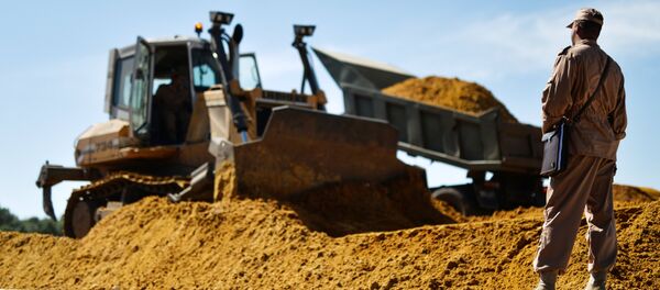 Railway Troops carry out the construction of the Zhuravka-Millerovo railway block to bypass Ukraine - Sputnik Brasil