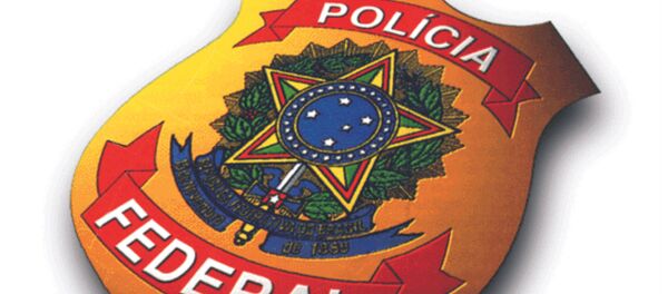 Distintivo da Polícia Federal - Sputnik Brasil
