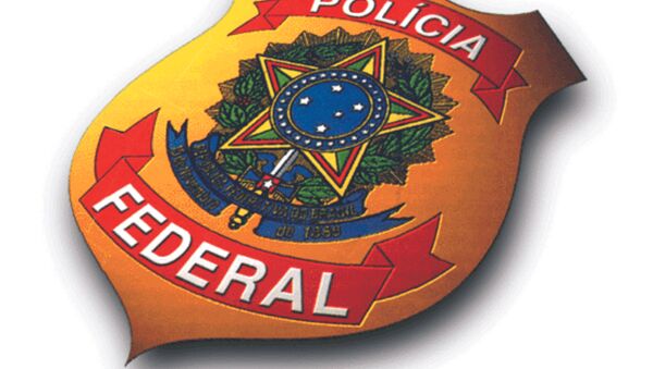 Distintivo da Polícia Federal - Sputnik Brasil