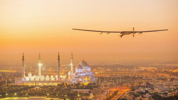 Solar Impulse 2, avião movido a energia solar - Sputnik Brasil