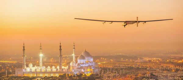 Solar Impulse 2, avião movido a energia solar - Sputnik Brasil