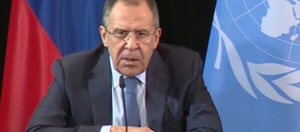 Lavrov comenta acordo sobre cessar-fogo na Síria - Sputnik Brasil