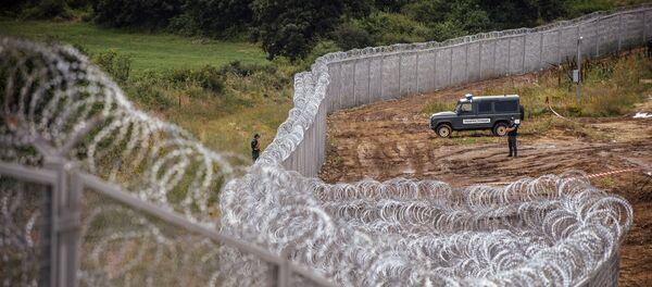 Muro de fronteira - Sputnik Brasil