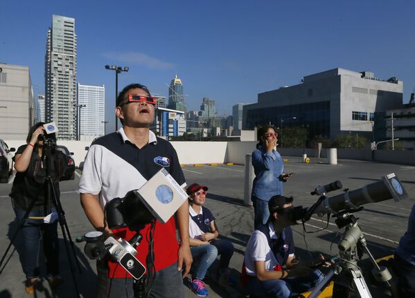 Primeiro eclipse solar de 2016 - Sputnik Brasil