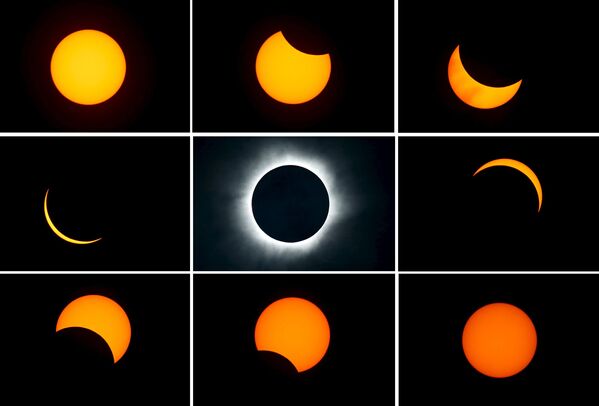 Primeiro eclipse solar de 2016 - Sputnik Brasil