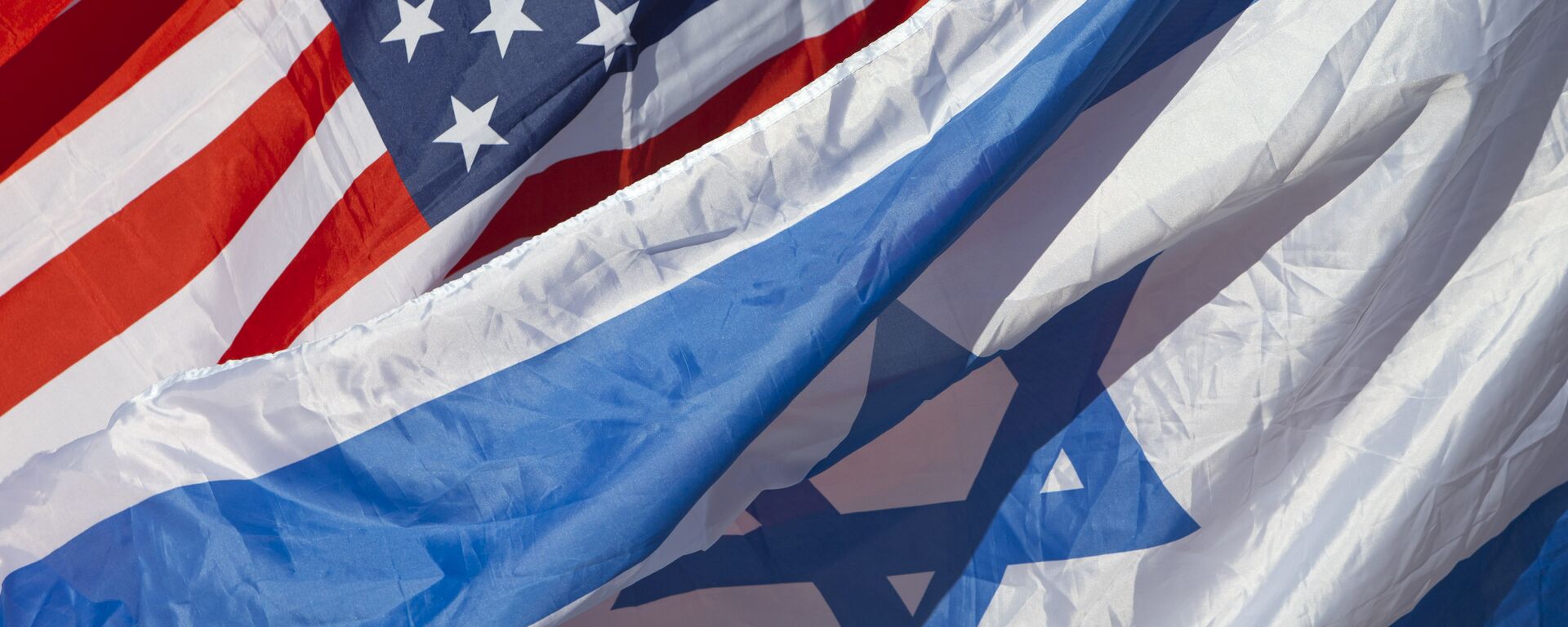 Bandeiras de Israel e dos EUA - Sputnik Brasil, 1920, 27.05.2024