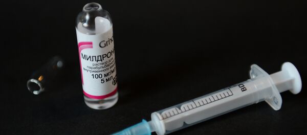 Meldonium which is also known as mildronate has been banned by the World Anti-Doping Agency effective January 1, 2016 - Sputnik Brasil