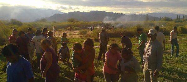 Na província argentina de La Rioja, dois helicópteros colidiram no céu - Sputnik Brasil