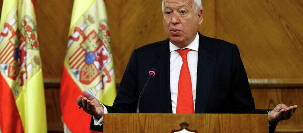 Jose Manuel Garcia-Margallo, chanceler da Espanha - Sputnik Brasil