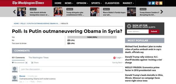 Enquete: Putin está ludibriando Obama na Síria?  - Sputnik Brasil