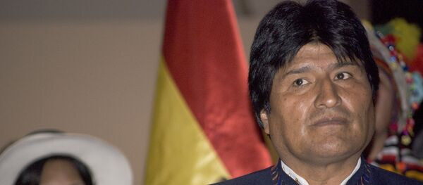 Evo Morales, presidente da Bolívia - Sputnik Brasil