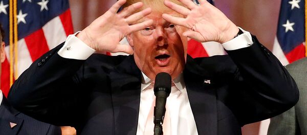 Donald Trump, candidato republicano à presidência dos Estados Unidos - Sputnik Brasil